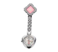 BESPORTBLE Love Watch for Physician Creative Heart-Shape Pocket Watch Nurse Clip Fashionable Material Nursing Chest