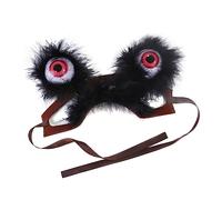 BESPORTBLE Luminous Big Eyed Headgear Halloween Pet Bandana for Dogs Cats Fun Dress up Hat Adorable Fashion Headband