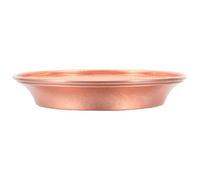 BESPORTBLE Luxurious Hammered Copper Cat Feeding Bowl with Wide Mouth, Anti-spill Design, Promotes Hygiene, Decorative Metallic Pet Water and Food Dish for Adult Cats and Kittens