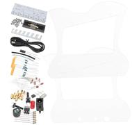 BESPORTBLE Lyre Beginners for Components Copper Professionals and Abs DIY Electronic Instrument Parts Harp Soldering Construction Set Detailed Welding Electronic Parts with Break