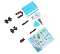 BESPORTBLE Magnetism Experiment Kit for Children Educational Science Set Magnet Types for Physics Experiments Home Teaching Toy for Science Education Random Color