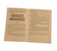 BESPORTBLE Mahjong Tutorial Manual English Instruction Book with Comprehensive Strategies and Techniques for Newcomers and Enthusiasts