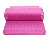 BESPORTBLE Manicure Accessory Nail Art Pad Sponge and Pu Leather Material, Professional and Practical Hand Placing Mat for Personal Home Use and Nail Art Beauty