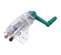 BESPORTBLE Manual Hand Crank Generator Science Electric for, Portable Power Generator Experimental Kit for Classroom Physics and Electricity Learning