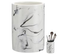 BESPORTBLE Marbling Gargle Cup Toothbrush Mug Bathroom Accessory White Marble Pattern Creative Home Rinsing Cup for Toothbrushing