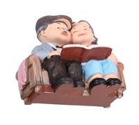 BESPORTBLE Memory Ornaments Sweetheart Grandparents Decor Figurine Miniature Lover Statues for Home Display Crafts for Willow Tree Lovers