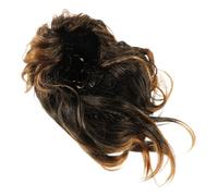 BESPORTBLE Men's Black Disco Mullet Wig Punk Style Halloween Male Costume Wig with Color Blend for Party Carnival and Cosplay Flexible Fashion Hairpiece for Quick Transformation and Personal