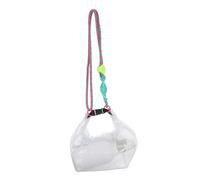 BESPORTBLE Mesh Swim Bag Large Capacity Shower Caddy Tote with Nylon Handle for Men Women Beach Gym Travel Quick Dry Ventilated Compartments