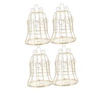 BESPORTBLE Metal Bird Cage Feeder for Garden Outdoor Decorative Feeder Bird Iron Vintage Design