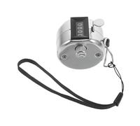 BESPORTBLE Metal Hand Counter Clicker Mechanical Tally Display Portable Robust Metal Counter for Traffic Monitoring Fishing Knitting and Event Attendance Tracking