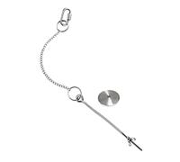 BESPORTBLE Metal Hanging Feeder Chicken Veggies Skewer Stainless Steel Chain Pet Bird Fruit Holder Finch Feeder
