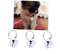 BESPORTBLE Metal Pet Bells Set 10pcs 18mm Hanging Bells for Cat Dog Quick Release Buckle
