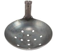 BESPORTBLE Metal Sifting Scoop for Efficient Waste Removal Capacity Dung Ladle for Mucking Out Sewers and Drains Reusable Tool for Garden and Home Cleaning