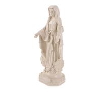 BESPORTBLE Mexican Heritage Resin Mary Statue Blessed Mother Mary Figurine Catholic Religious Sculpture for Home Prayer Entryway Decor Christmas Spiritual Art