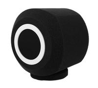 BESPORTBLE Microphone Protective Cover Sponge Sleeve Durable Wind Noise Reduction Filter for Desktop Soundproof Mic Portable Conference Microphone Accessory for Audio Recording