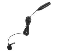 BESPORTBLE Microphone, Suitable Amateur Professional for Recordings Portable for Lightweight Lavalier with 48v Xlr Three-pin Interface Metal Plastic Construction Speeches Audio