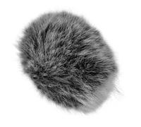 BESPORTBLE Microphone Wind Cover Furry Windscreen Muff Made of Artificial Fur for Protecting Microphone with Easy to Disassemble Feature Suitable for Stages and Recording Studios