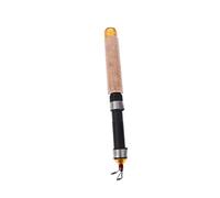 BESPORTBLE Mini 64cm Telescopic Ice Fishing Rod Carbon Fishing Pole Lightweight Winter Tackle for Travel and Ice