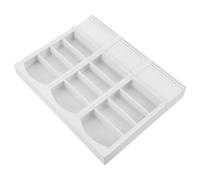 BESPORTBLE Mini Bookcase Doll House Display Cabinet White Mini Display Shelf for Brands Books