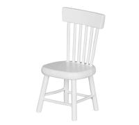 BESPORTBLE Mini Chair: Diy Dollhouse Wooden Chair - Miniature Diningchair For Dollhouse Layout - Realistic Mini Furniture For Doll House Decoration