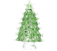 BESPORTBLE Mini Christmas Trees Festival Crystal Decoration Tabletop Tree for Home Office and Holiday Parties Sparkling Five- Design Festive Decor for Family and Friends