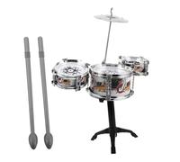 BESPORTBLE Mini Drum Kit for Realistic Musical Instrument Jazz Drum Set for Early Music Development Engaging Percussion Set