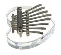 BESPORTBLE Mini Finger Piano 8 Keys Sapele Kalimba Piano Playable Easy to Learn Beautiful Refined Small Musical Instrument for Boys and Girls