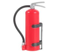 BESPORTBLE Mini Fire Extinguisher Model Plastic Car Decor for Scale Rc Truck DIY Craft Accessories with Stickers Realistic Fire Extinguisher for Playing Car Decoration