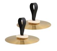 BESPORTBLE Mini Hand Cymbals for Instrument with Polished Surface Bright Sound for Music Education Dance and Party Fun for Small Hands