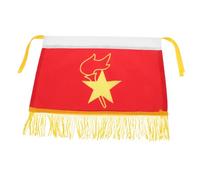 BESPORTBLE Mini Handheld Flag: 15 X 12 Inch Snare Drum Flag for School Band Teams - Small Jazz Drum Supply for Outdoor Events Official Performance