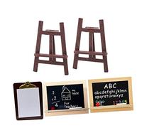 BESPORTBLE Mini House Drawing Board of Miniature Artistic Ornaments for DIY Dollhouse Decoration Includes Easels Writing Board and Accessories for Realistic Mini House Scenes
