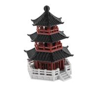 BESPORTBLE Mini Japanese Pagoda Statue for Zen Garden and Aquarium Realistic Miniature Bonsai Ornament Dual Use Desk Accessory for Micro Landscapes and Terrariums Compact Feng Shui Decoration