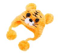 BESPORTBLE Mini Knitted Doll Hats Cute Animal Shape for Bjd Dolls Soft Sturdy Yarn Caps for DIY Crafting and Photography with Playful Cartoon Designs