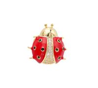 BESPORTBLE Mini Ladybug Brooch Stylish Insect Collar Pin for Women Durable Fashion Accessory for Conferences Gatherings and Festivals