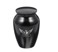 BESPORTBLE Mini Stainless Steel Pet Cinerary Storage Box with Screw Lid Cremation Urn for Cats and Dogs Lightweight Keepsake Container for Ashes Portable Compact Memorial Tank