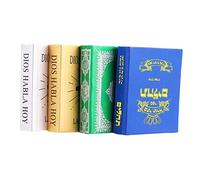 BESPORTBLE Miniature Bible 4 Pcs 1:6 Scale Toy Bible Pages Fun Plaything Random Color