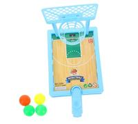 BESPORTBLE Miniature Desktop Basketball Game for Parents Colorful Plastic Finger Shooting Sports Game with Soft Balls Fall Resistant Early Learning for Hand Eye Coordination Fun Random Color