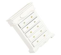 BESPORTBLE Miniature Dollhouse Drawer Cabinet American Style Birch Mini Furniture for Play Adorable Storage Organizer for Mini House Decor and Landscaping Scenes
