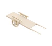 BESPORTBLE Miniature Dollhouse Tipper Truck with Farm Tools Handcrafted Mini Board Cart for Ancient Village Decor and Educational Play Portable Garden Accessories for Creative Roleplay