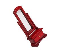 BESPORTBLE Miniature Dressing Mirror for Dollhouse Full Model with Storage Cabinet Style Bedroom Decor Dollhouse Accessory for Mini House Ornamentation