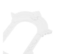 BESPORTBLE Miniature Greek Flower Arch Door DIY Kit White Tiny Wedding Arch Model for Dollhouse Fairy Garden Door and Wedding Cake Decoration 1Pcs