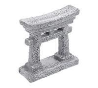 BESPORTBLE Miniature Japanese Gate Model Resin House Gate Ornament for DIY Micro Landscape Decor for Zen Gardens Kawaii Decor and Dollhouse Accessories