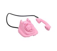 BESPORTBLE Miniature Retro Phone Prop for Dollhouse Vintage Rotary Telephone Decor Detailed Design Charming Accessory for Mini House Decor for Collectors