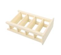 BESPORTBLE Miniature Shelf: Dollhouse Furniture 4 Layer Wooden Bookcase 1:12 Scale DIY Storage Rack For Kids Educational Toy Home Decor Display