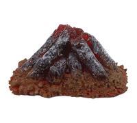BESPORTBLE Miniature with Authentic Model Realistic Campfire Flame Resin with Safe Ambiance and Design for Detail Dollhouse Ornaments, Garden Scenes, Patio Decoration Play Sets
