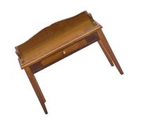 BESPORTBLE Miniature Wooden Writing Desk Dollhouse Furniture Study Accessory Realistic Design for Mini Home Decorations Gifts for for for Pretend Play