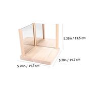 BESPORTBLE Mirrored Geometric Building Blocks for Educational Logic for Visual Spatial Thinking Brain Development and Shape Recognition Safe Smooth Edges for Home and School Learning