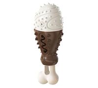 BESPORTBLE Missing Device Dog Puzzle Dog Squeaky Squeak Squeaky Puppies Chew Tug Saucer Pet Puppy Pet Chewing Toothbrush Chewy Squeakers Drumsticks Food Dispenser Brown