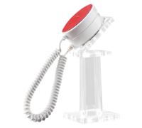 BESPORTBLE Mobile Phone Holder Stand for Safe Use Anti-theft with Acrylic Material, Sturdy and Stable Rotatable Display Secure Hand Phone Holder for Smartphones on Desktop
