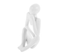 BESPORTBLE Modern Abstract Thinker Statue Sculpture Home Office Desk Decor Artistic Figurine for Bookshelf and Living Ornament Gift for Art Lovers
